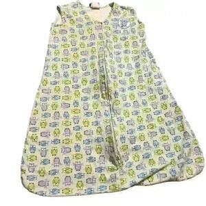 Halo Owl Print Sleep Stack Size Medium 6-12 Months Baby Nursery